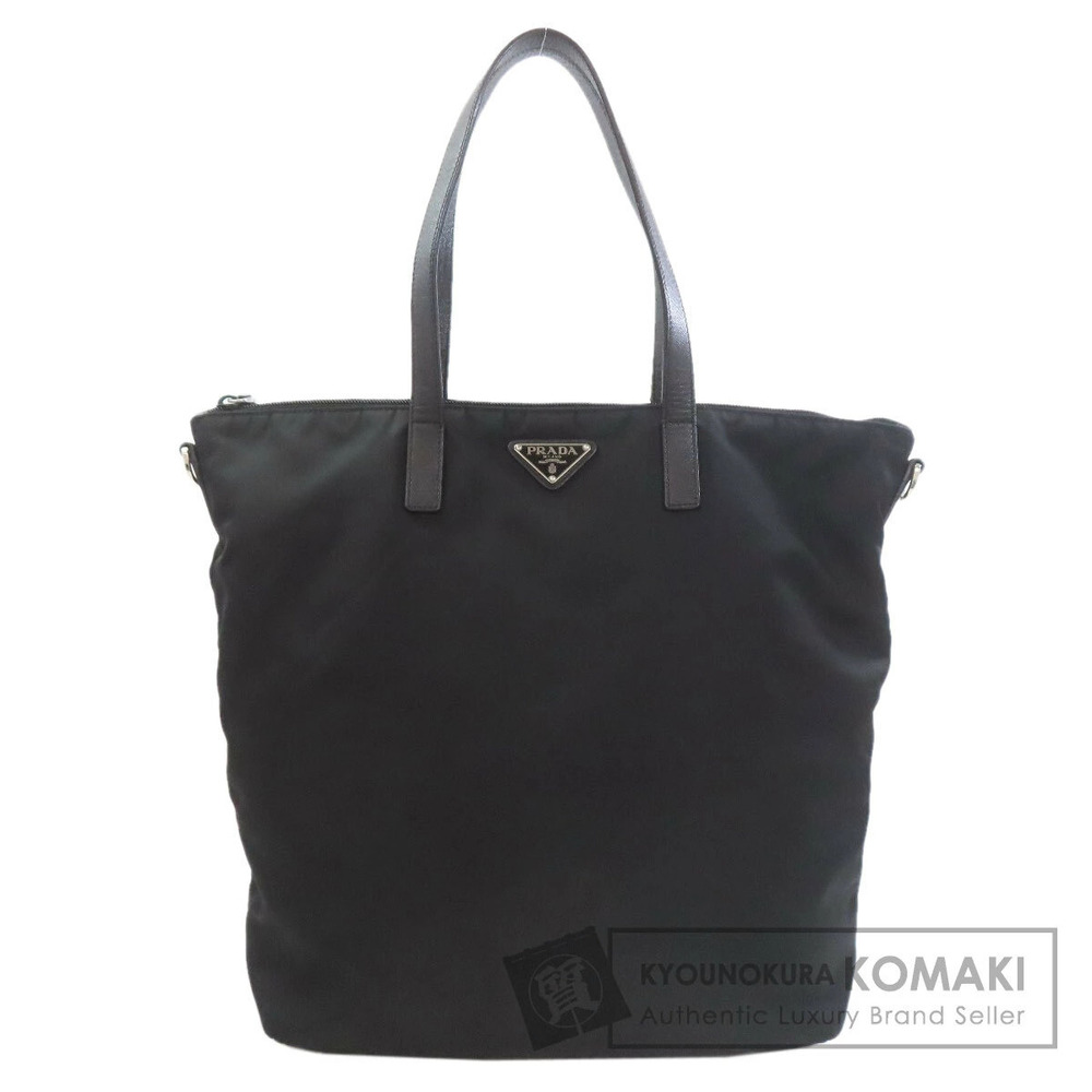 Prada Tessuto tote Shoulder Bag Black